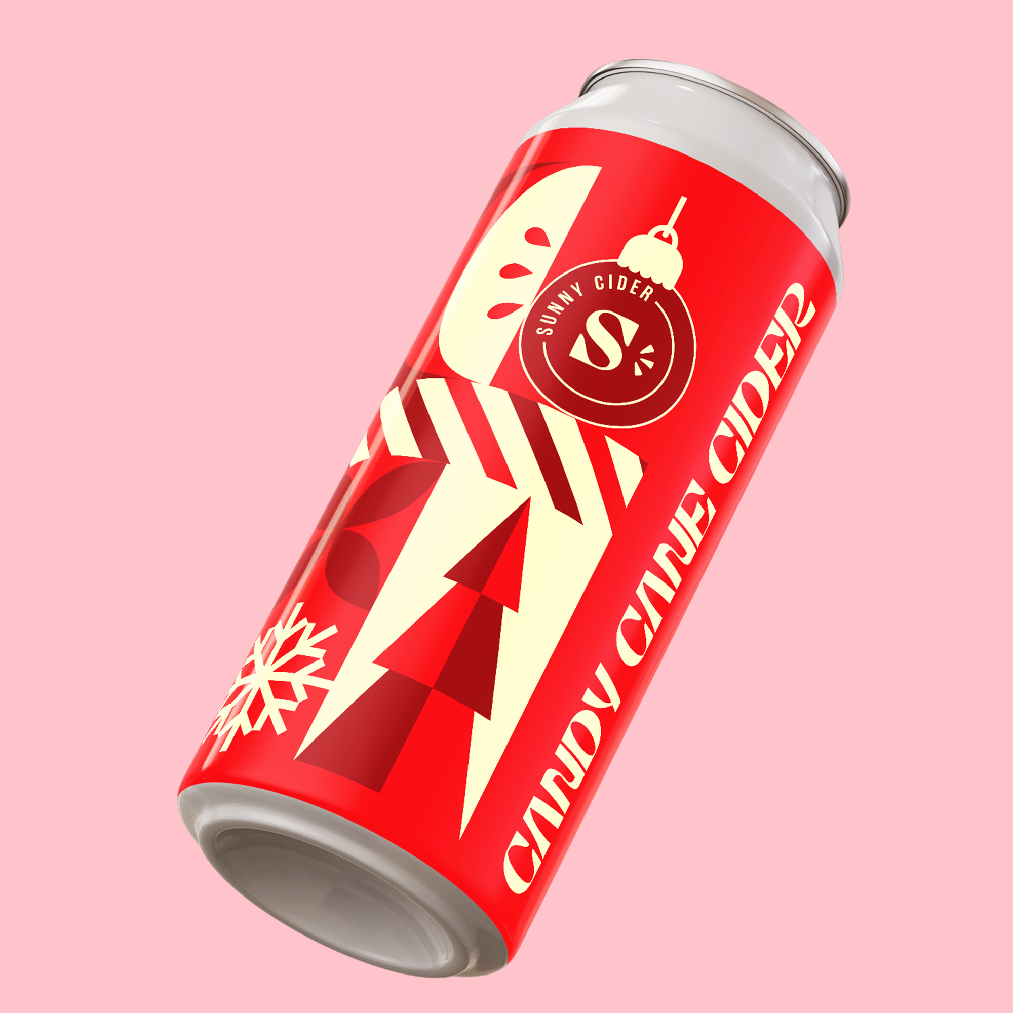 Candy Cane Cider - Cans 473 | SunnyCider